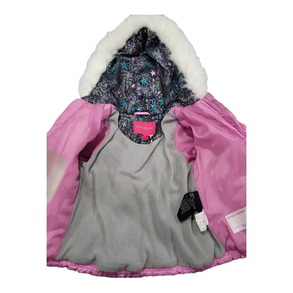 London Fog Hooded Puffer Jacket